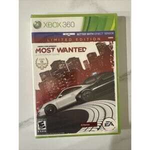 Need For Speed: Most Wanted - Limited Edition (Xbox 360, 2012) BRAND NEW